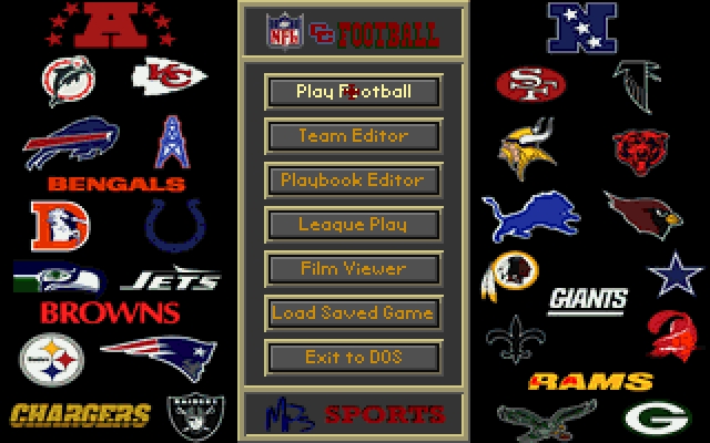 Скриншот из игры Ultimate NFL Coaches Club Football 