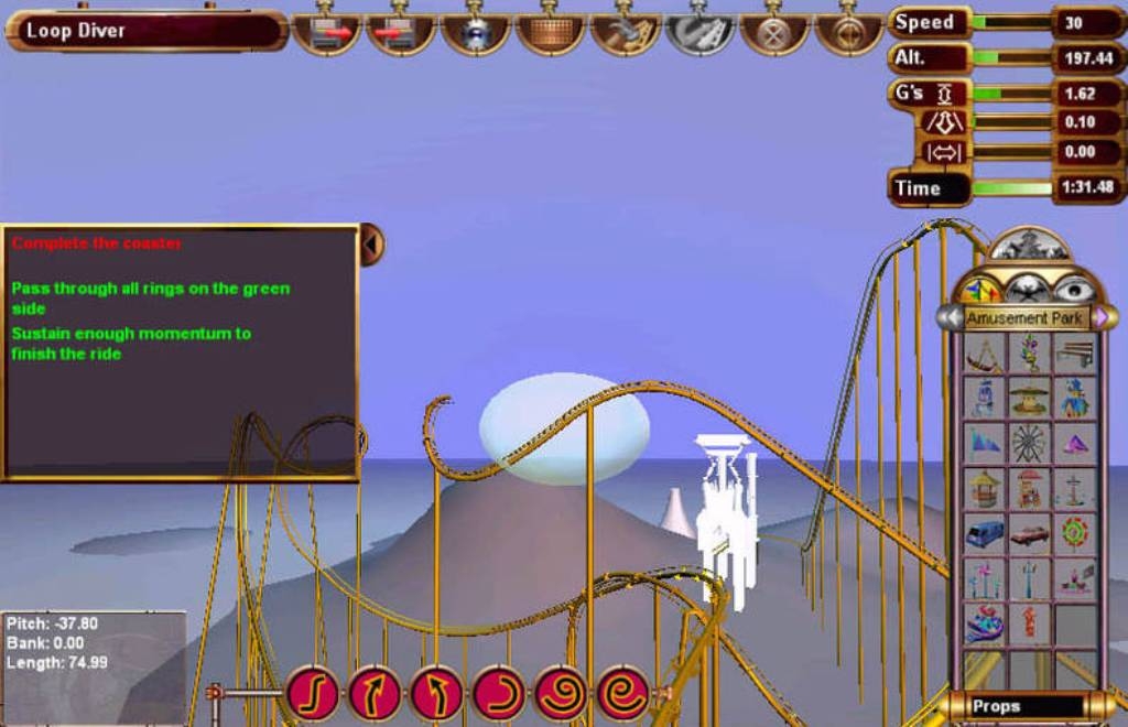Скриншот из игры Ultimate Ride Coaster Deluxe под номером 30