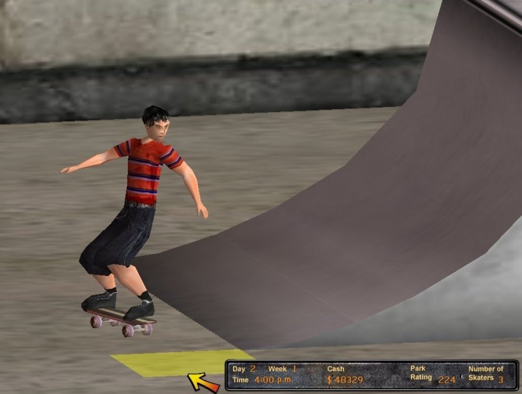 Скриншот из игры Ultimate Skateboard Park Tycoon под номером 13
