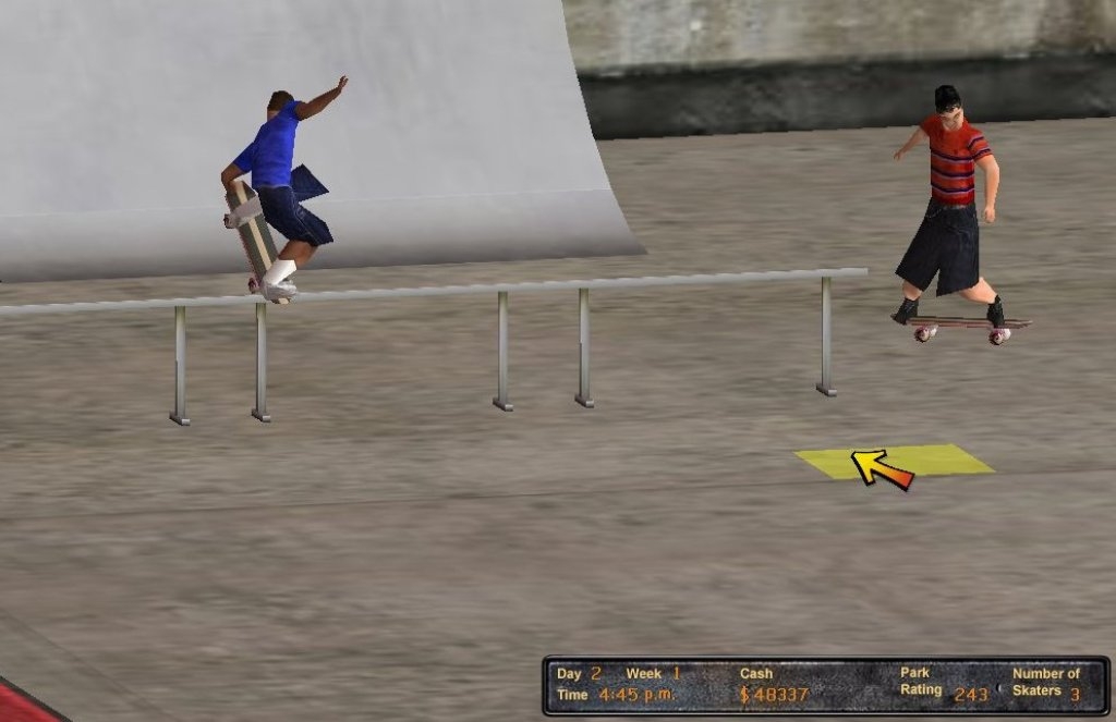 Скриншот из игры Ultimate Skateboard Park Tycoon под номером 9
