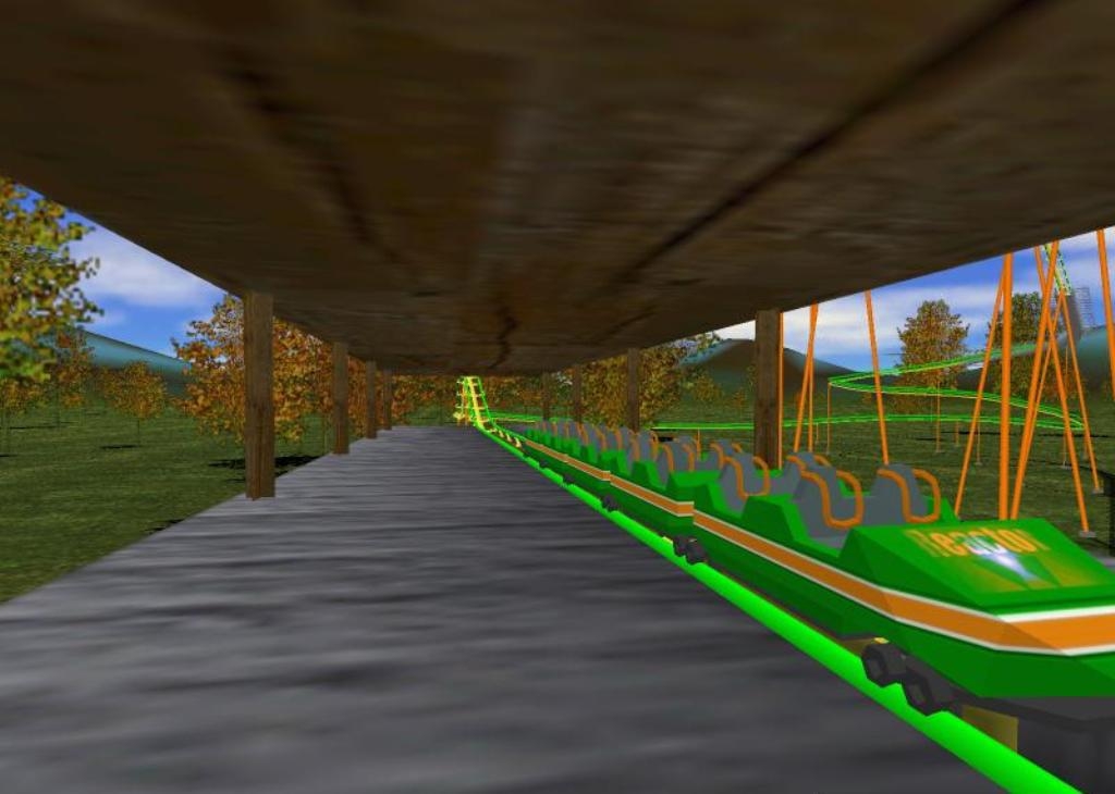 Скриншот из игры Ultra Coaster под номером 2