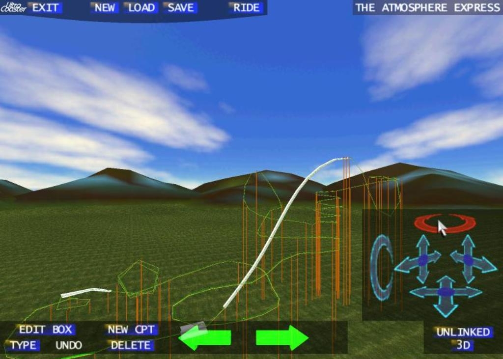 Скриншот из игры Ultra Coaster под номером 3