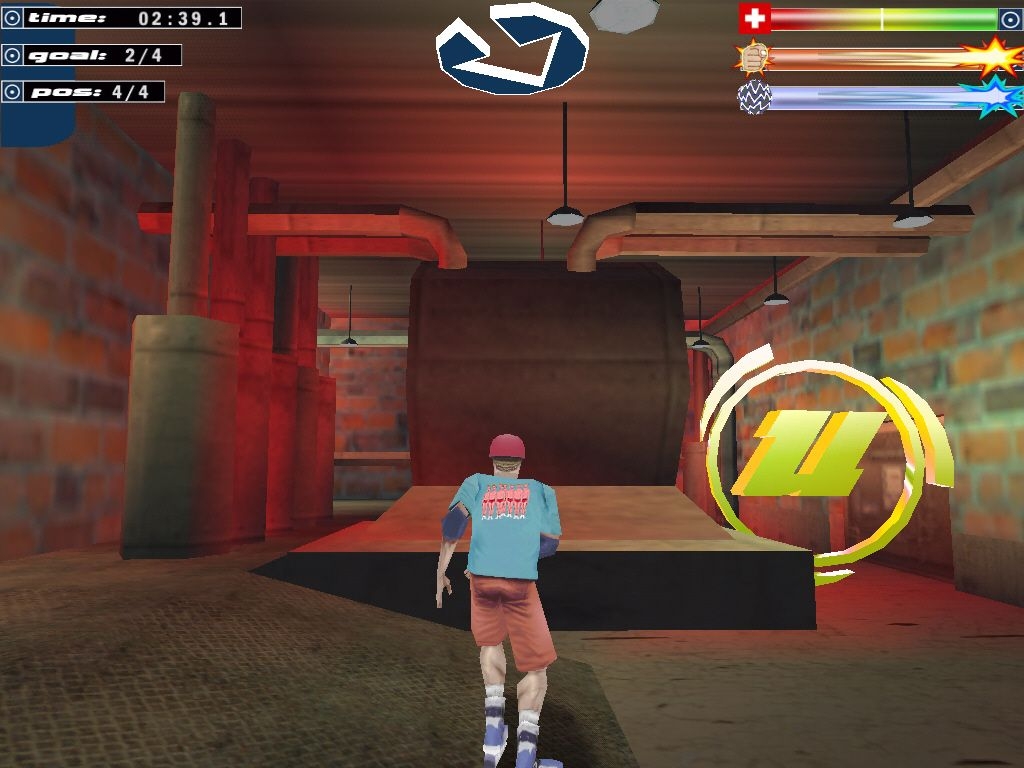 Скриншот из игры Ultra Wheels Street Jam под номером 3