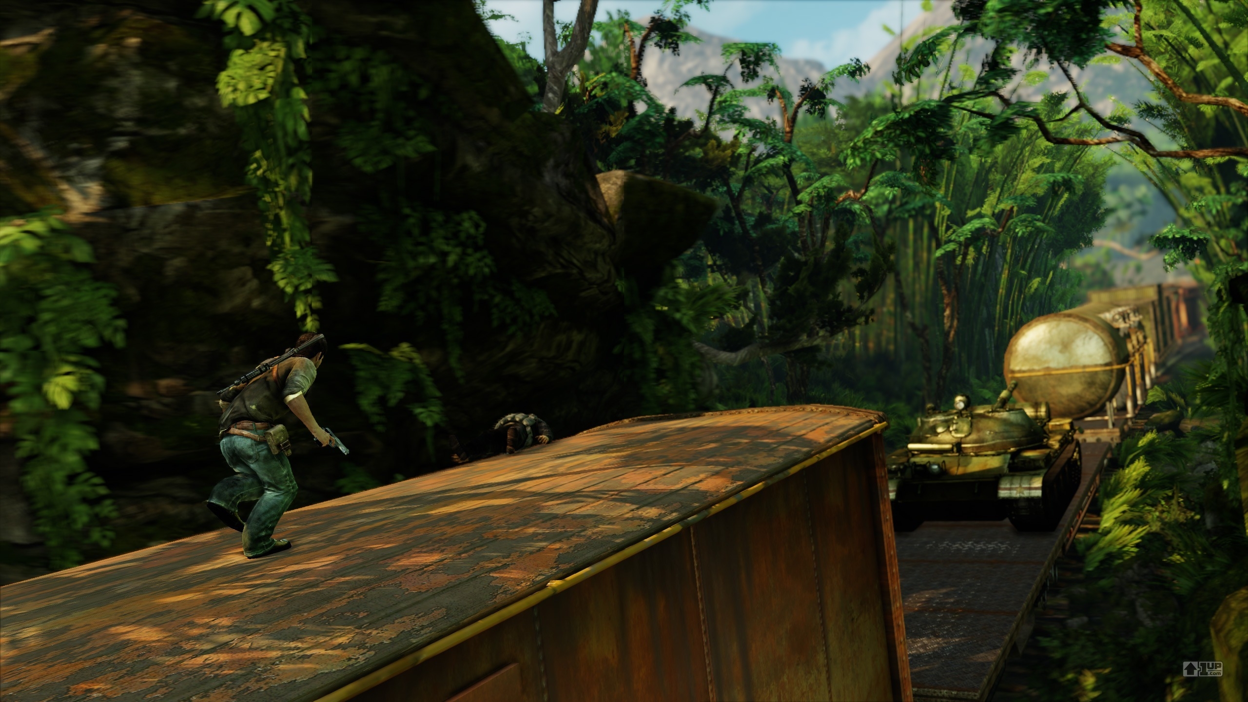 Скриншот из игры Uncharted 2: Among Thieves под номером 46