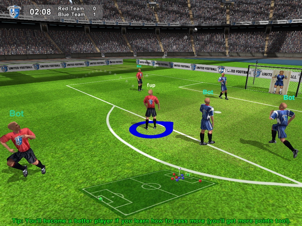 Скриншот из игры United Football под номером 2