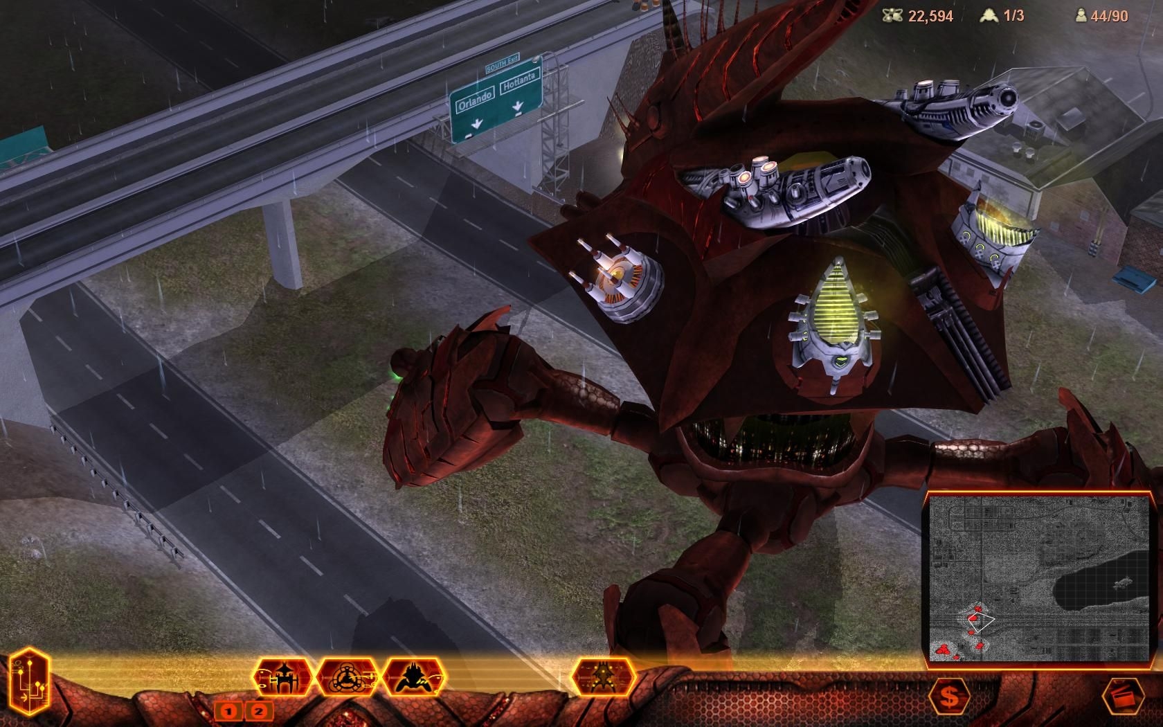 Скриншот из игры Universe at War: Earth Assault под номером 69
