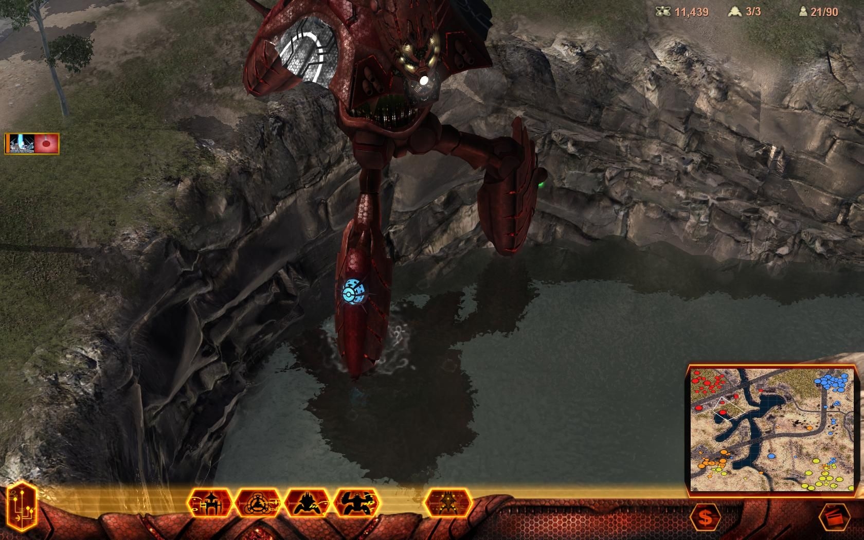 Скриншот из игры Universe at War: Earth Assault под номером 99