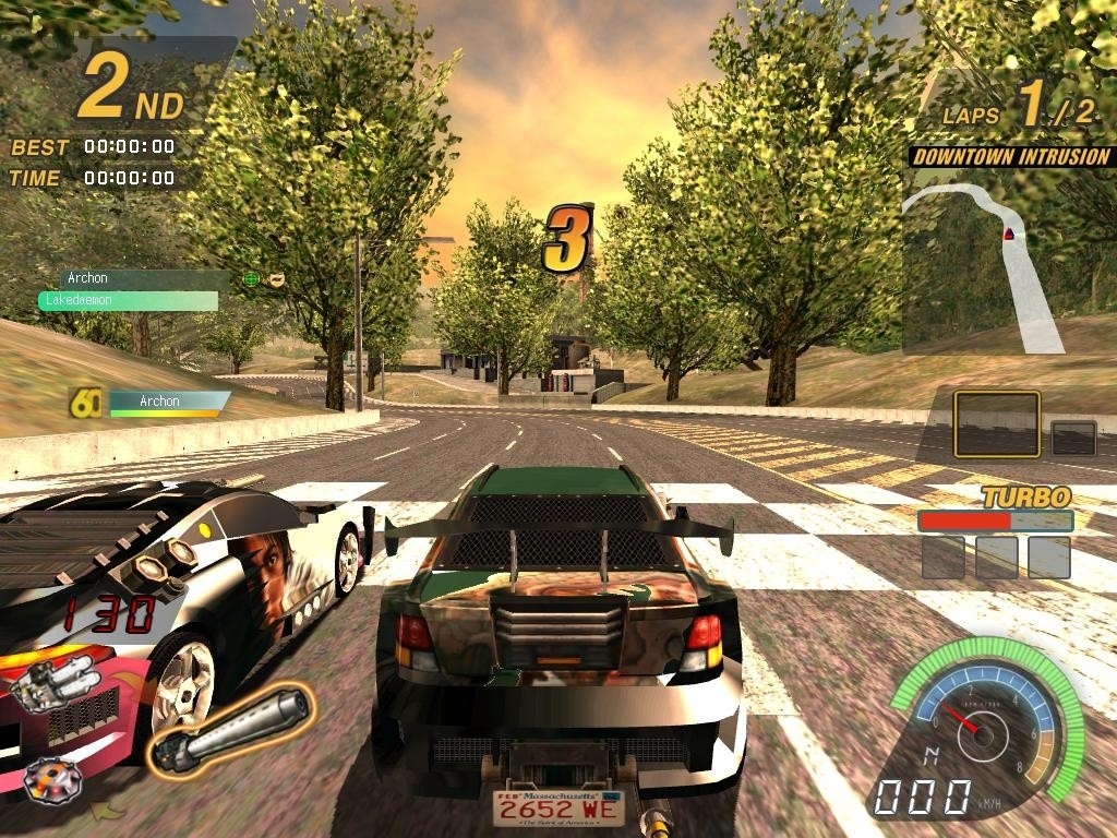 Скриншот из игры Upshift StrikeRacer под номером 1