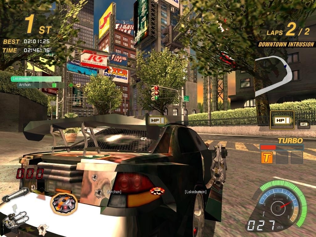 Скриншот из игры Upshift StrikeRacer под номером 2