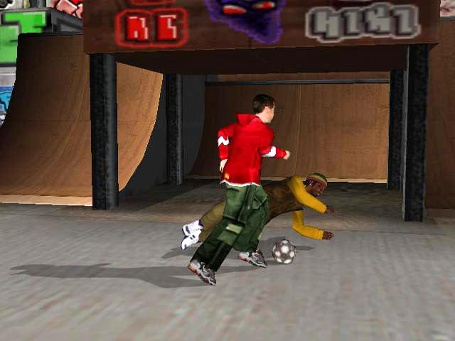Скриншот из игры Urban Freestyle Soccer под номером 4