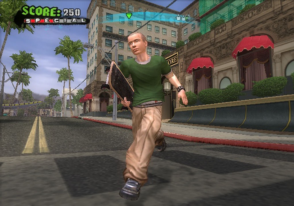 Скриншот из игры Tony Hawk