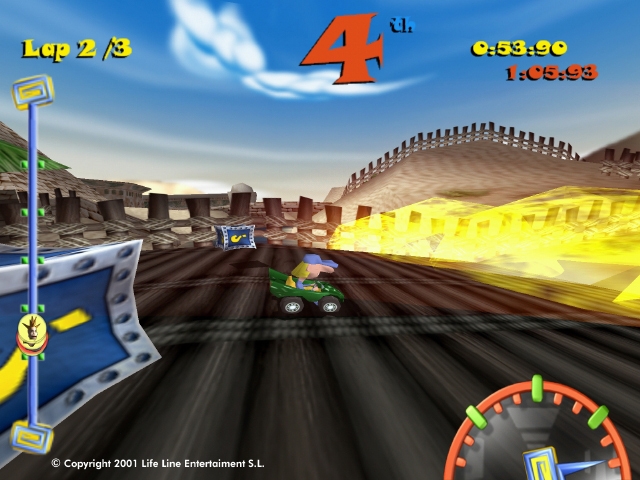 Скриншот из игры Toon Car под номером 1