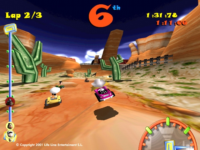 Скриншот из игры Toon Car под номером 11