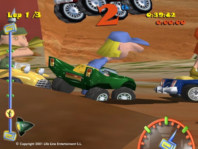 Скриншот из игры Toon Car под номером 3