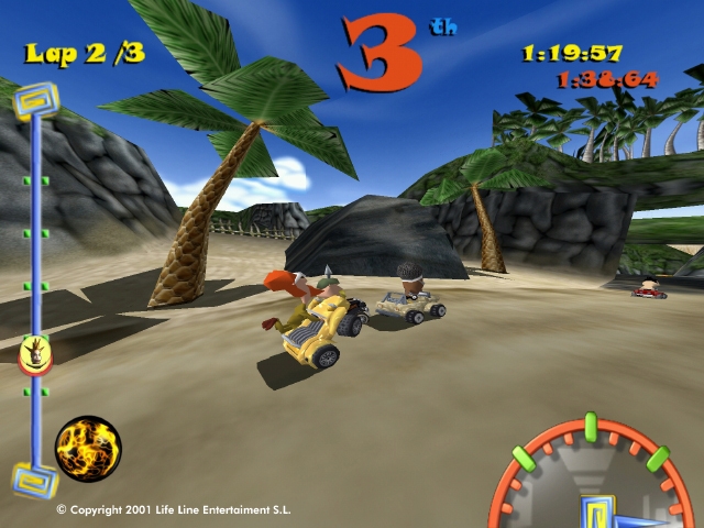 Скриншот из игры Toon Car под номером 4