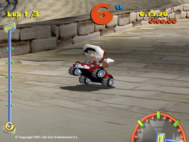 Скриншот из игры Toon Car под номером 5