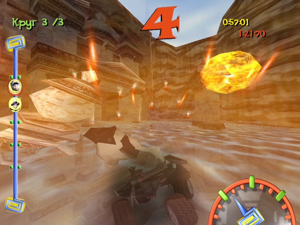Скриншот из игры Toon Quad под номером 1