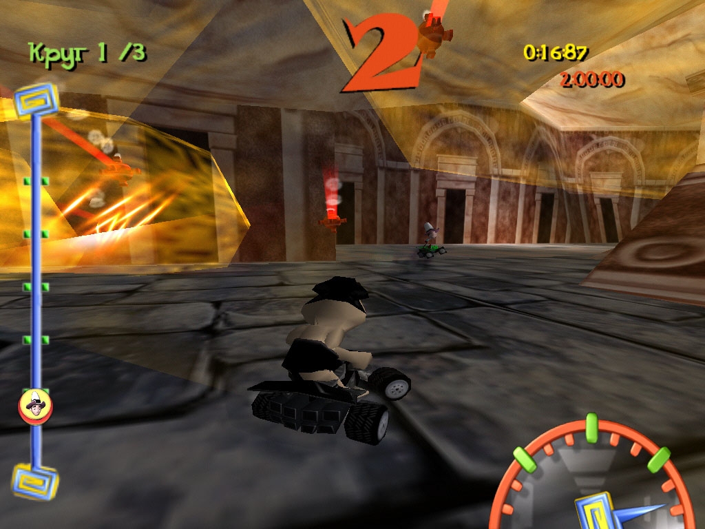 Скриншот из игры Toon Quad под номером 2