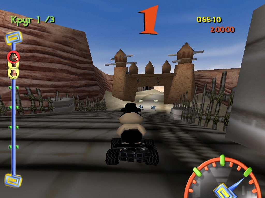 Скриншот из игры Toon Quad под номером 3