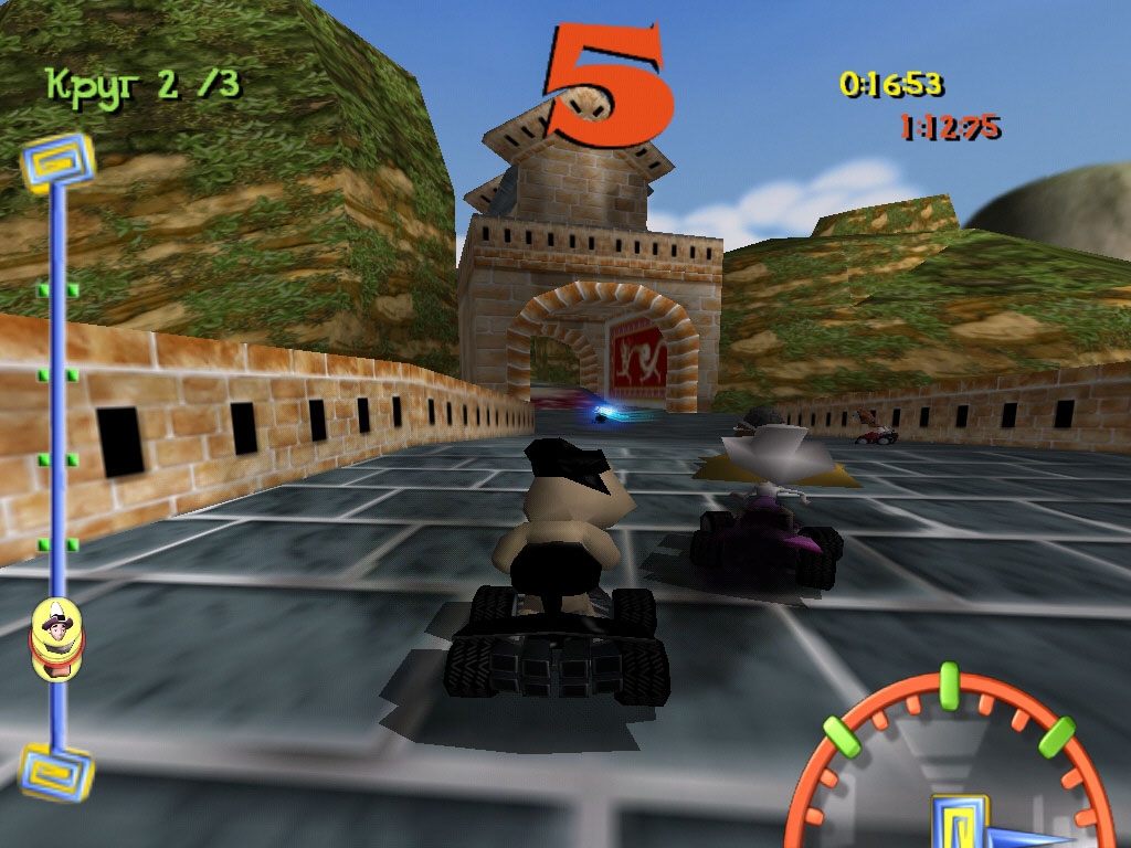 Скриншот из игры Toon Quad под номером 4