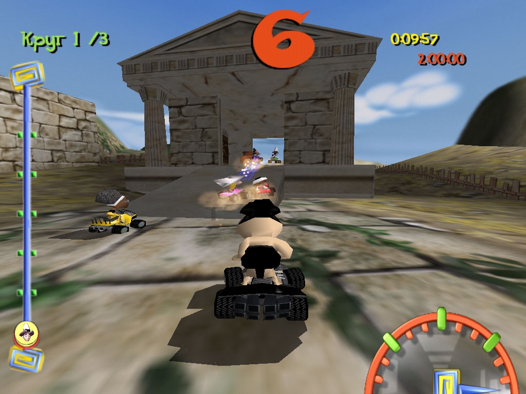 Скриншот из игры Toon Quad под номером 6