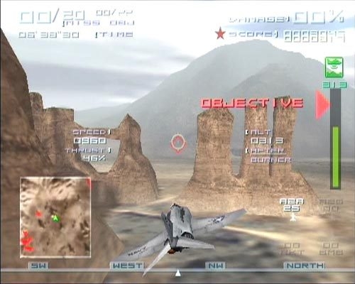 Скриншот из игры Top Gun: Combat Zones под номером 1