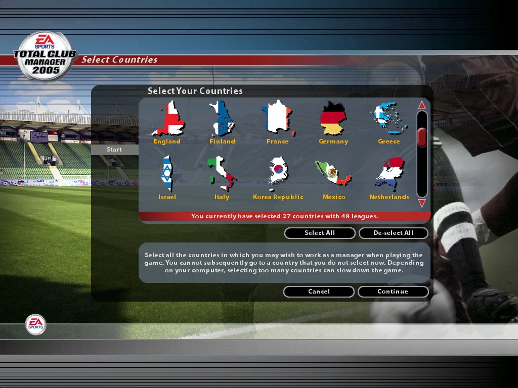 Скриншот из игры Total Club Manager 2005 под номером 5