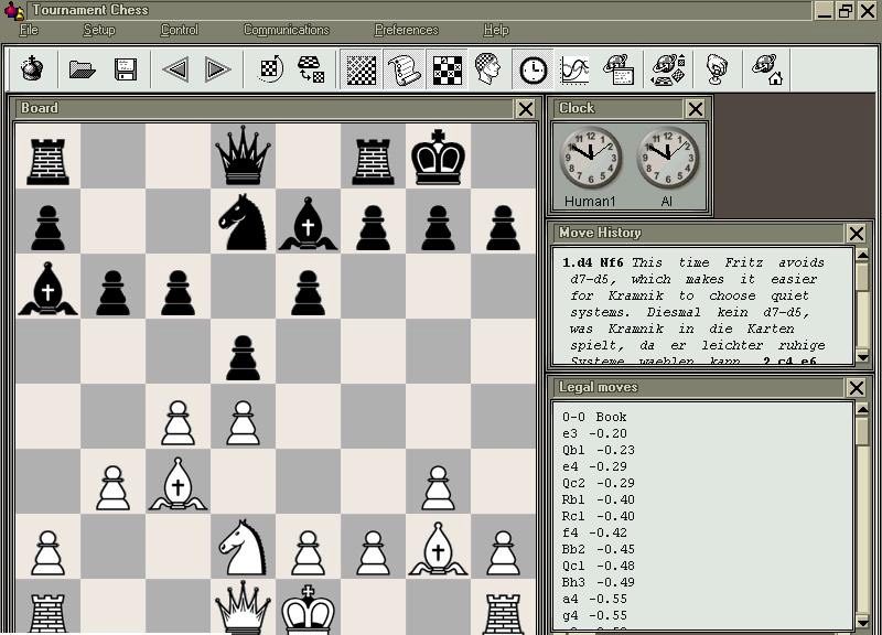 Скриншот из игры Tournament Chess под номером 2