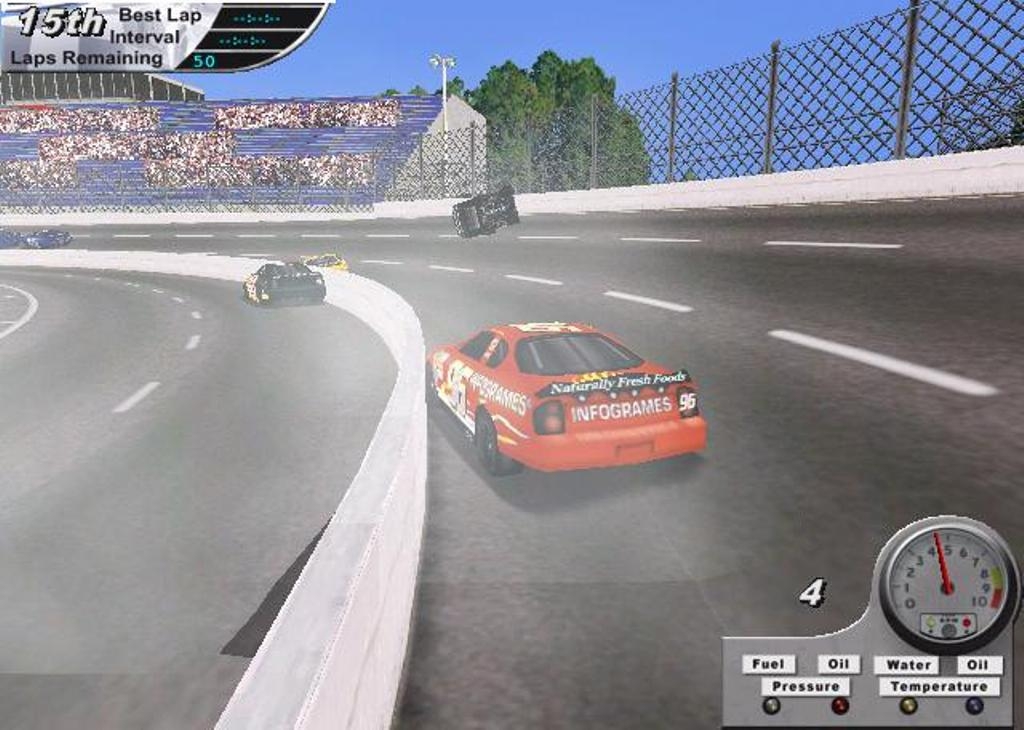 Скриншот из игры USAR Hooters Pro Cup Racing под номером 1