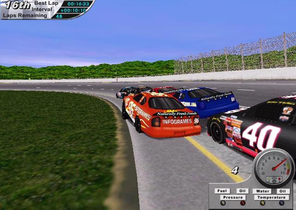 Скриншот из игры USAR Hooters Pro Cup Racing под номером 6