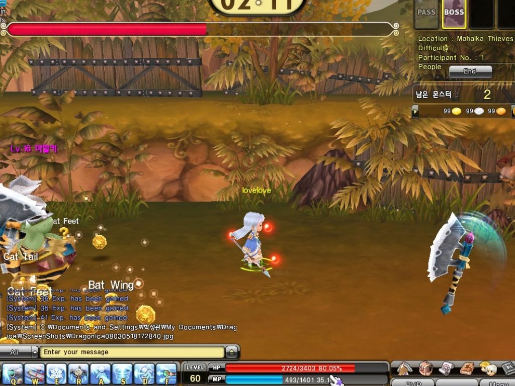 Скриншот из игры Dragonica под номером 8
