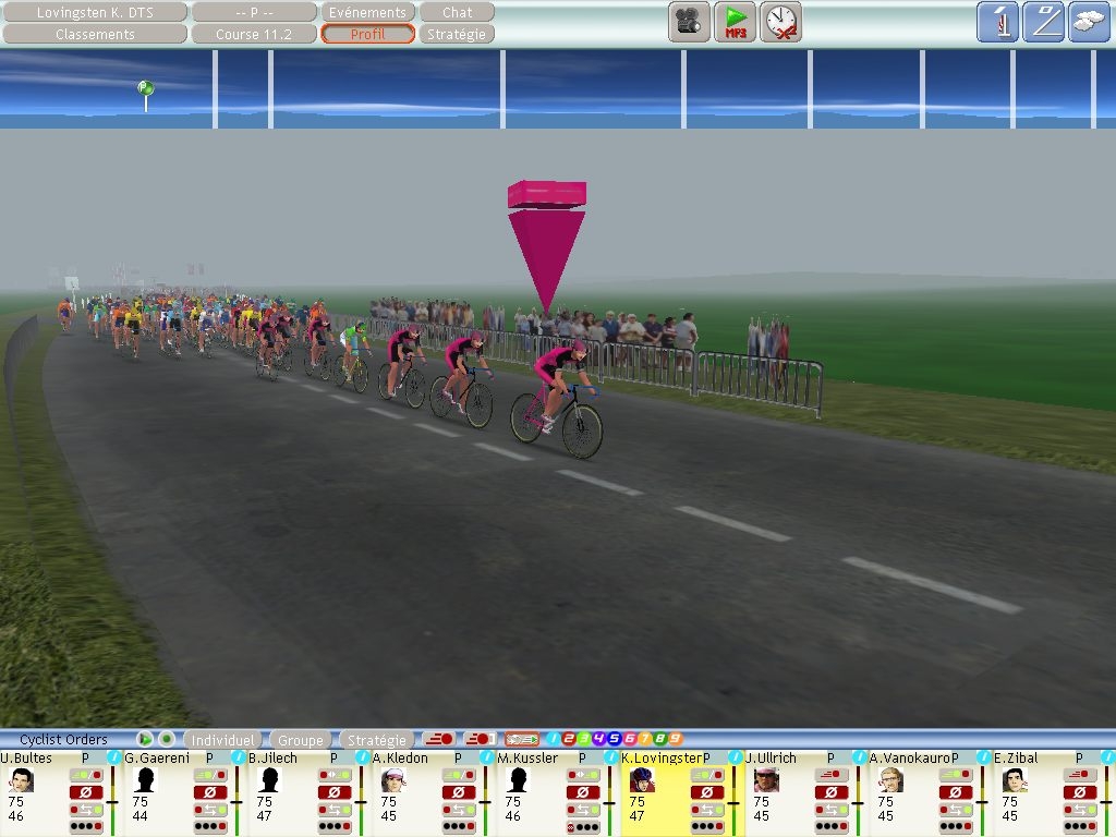 Скриншот из игры Cycling Manager 2 под номером 1