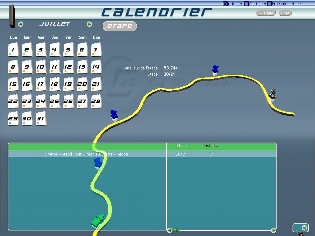 Скриншот из игры Cycling Manager 2 под номером 13