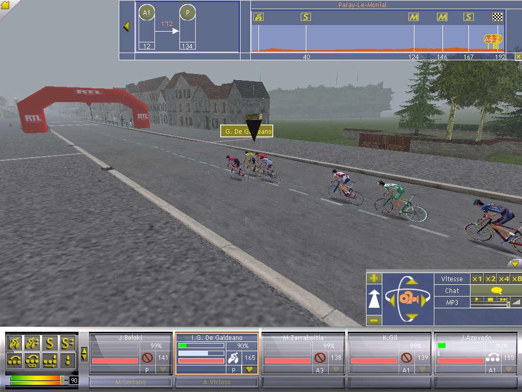 Скриншот из игры Cycling Manager 3 под номером 1