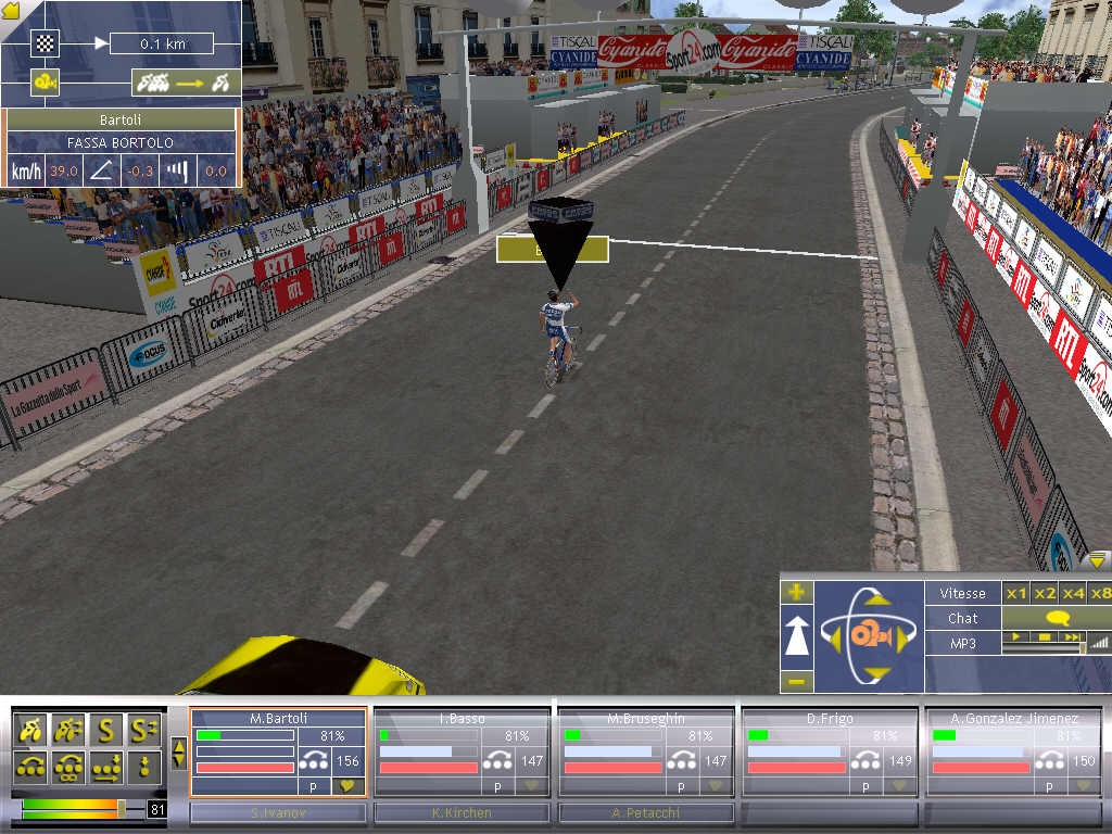Скриншот из игры Cycling Manager 3 под номером 13