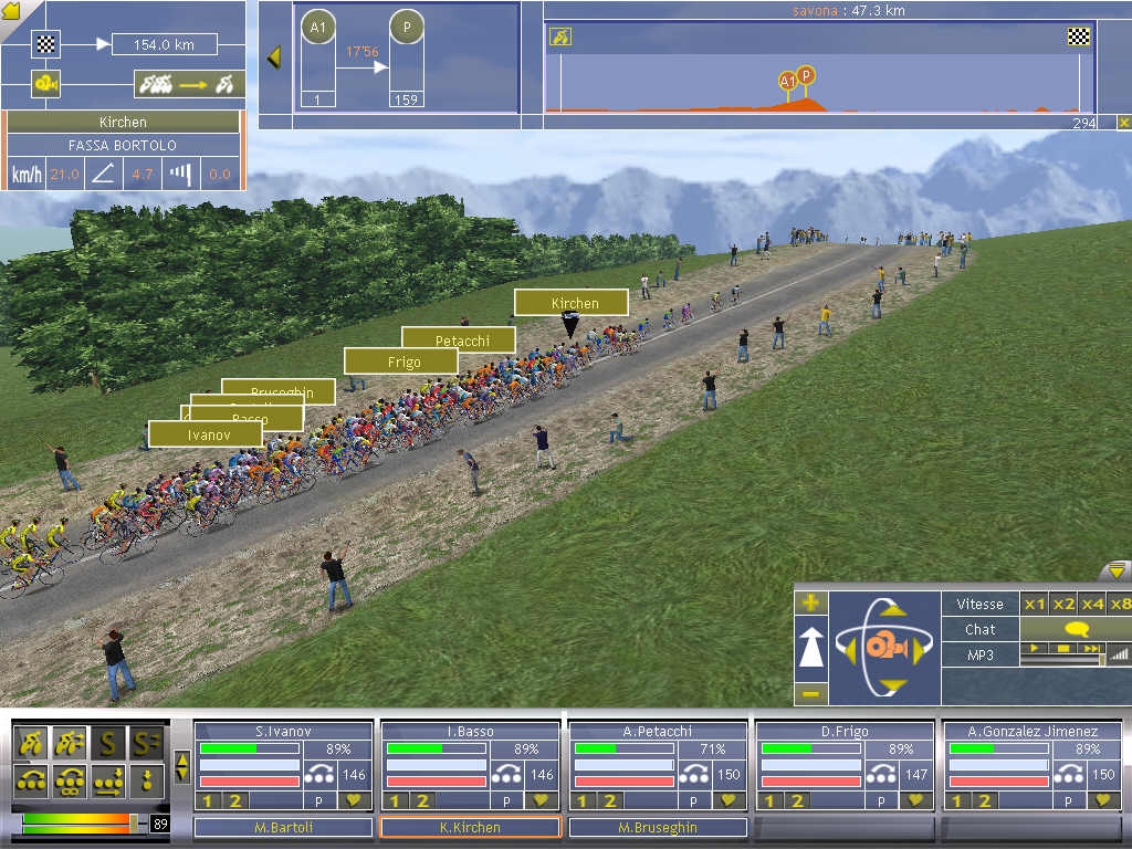 Скриншот из игры Cycling Manager 3 под номером 15