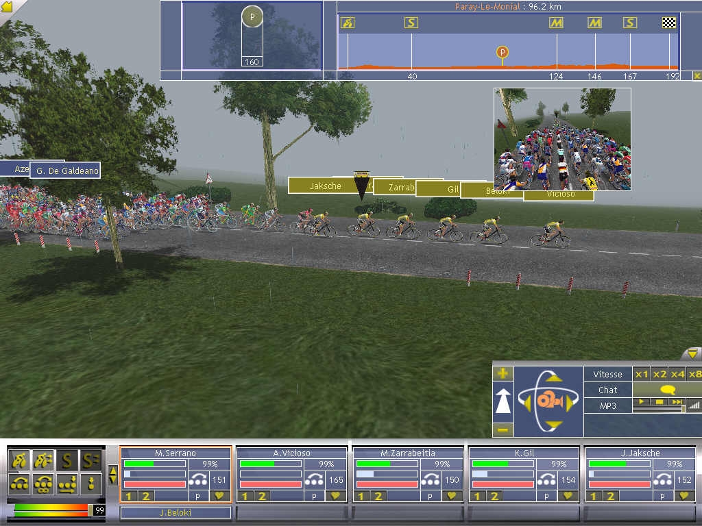 Скриншот из игры Cycling Manager 3 под номером 3