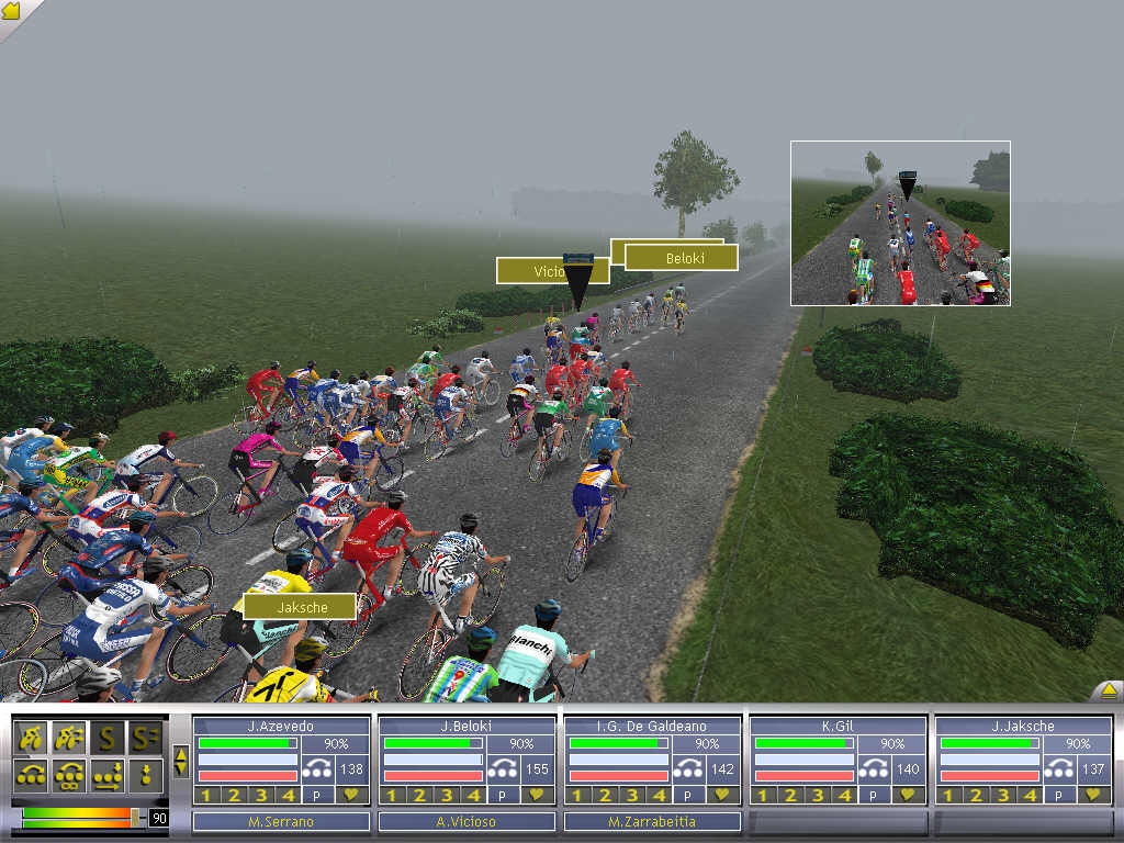 Скриншот из игры Cycling Manager 3 под номером 4