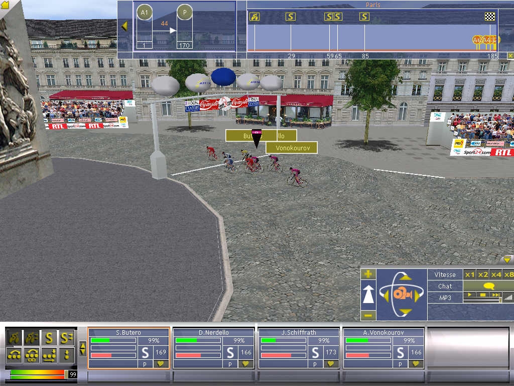 Скриншот из игры Cycling Manager 3 под номером 7