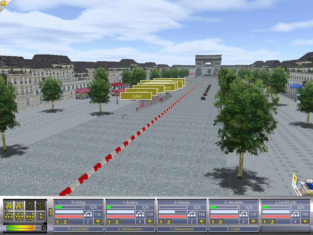 Скриншот из игры Cycling Manager 3 под номером 8