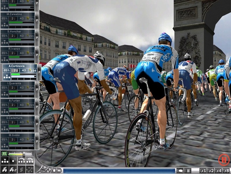 Скриншот из игры Cycling Manager под номером 1