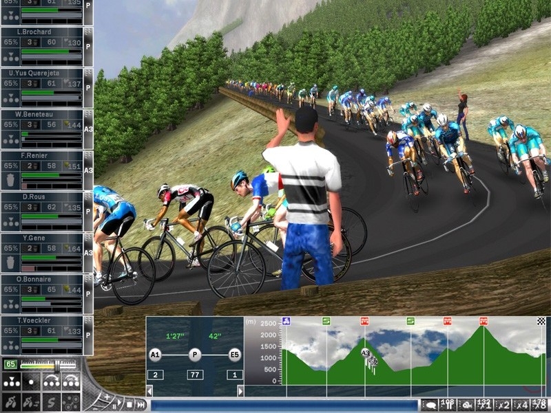 Скриншот из игры Cycling Manager под номером 4