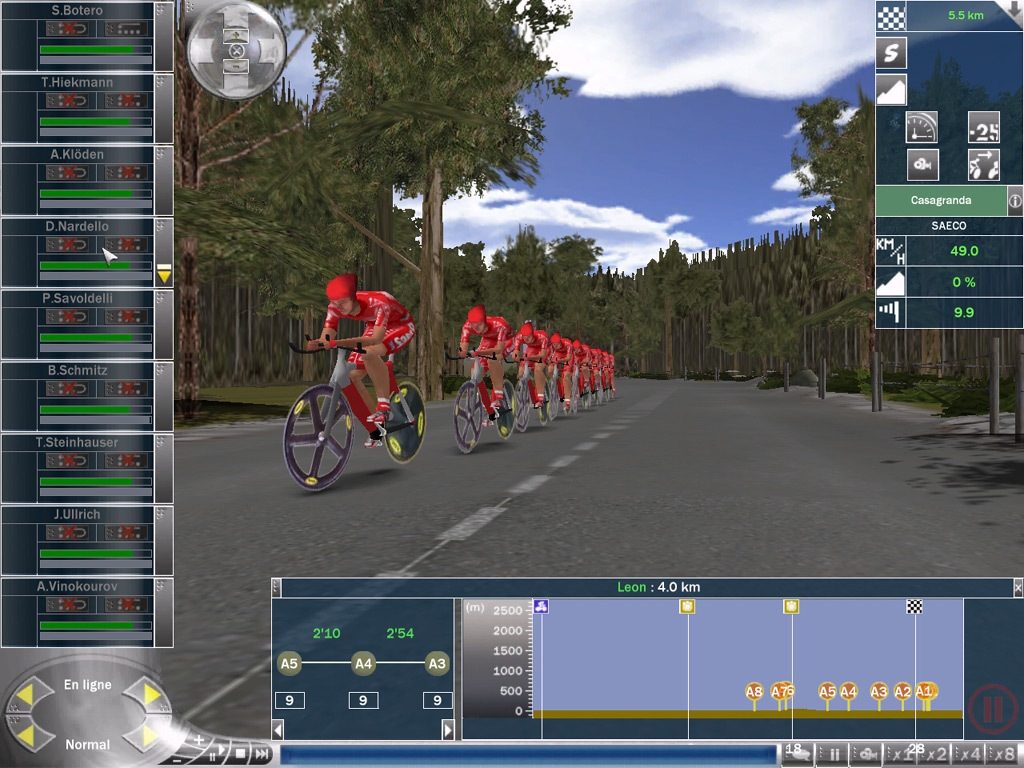 Скриншот из игры Cycling Manager 4 под номером 3