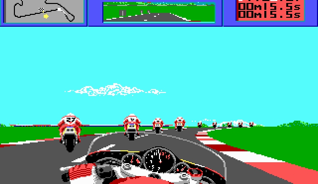 Скриншот из игры Cycles: International Grand Prix Racing, The под номером 1