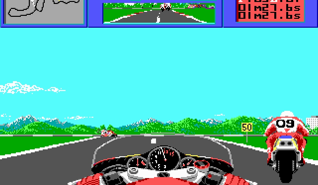 Скриншот из игры Cycles: International Grand Prix Racing, The под номером 2