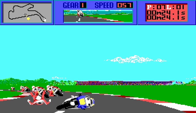 Скриншот из игры Cycles: International Grand Prix Racing, The под номером 3