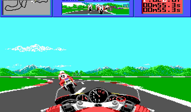 Скриншот из игры Cycles: International Grand Prix Racing, The под номером 4