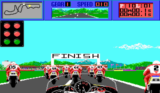 Скриншот из игры Cycles: International Grand Prix Racing, The под номером 5