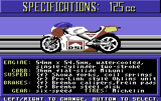 Скриншот из игры Cycles: International Grand Prix Racing, The под номером 54