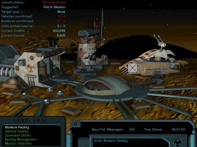Скриншот из игры CyberStorm 2: Corporate Wars под номером 7